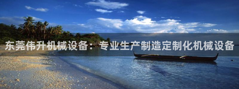 金年会体育信誉怎么样：东莞伟升机械设备：专业生产制造定制化机械设备