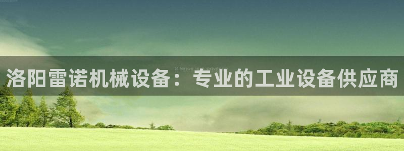金年会会员登录页面在哪：洛阳雷诺机械设备：专业的工业设备供应商