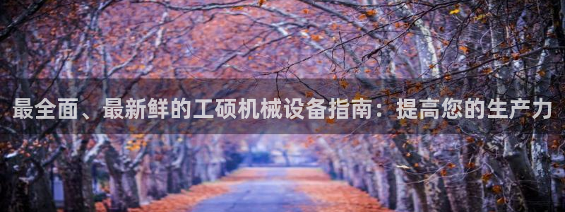 金年会网站出款被要求认证怎么办?：最全面、最新鲜的工硕机械设备指南：提高您的生产力